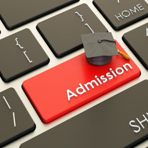 Admissions Keyboard Image